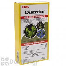 box of dismiss weed control